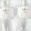 Safari Animals Water Bottle Labels, First Birthday, Boy Birthday, Printable File, Edit Yourself, SH23