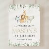 Safari Animals Welcome Sign, Birthday Sign, First Birthday, Boy Birthday, Printable File, Edit Yourself, SH23 Safari Animals Welcome Sign, Birthday Sign, First Birthday, Boy Birthday, Printable File, Edit Yourself, SH23