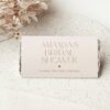 Minimal Boho Chocolate Bar Wrapper, Candy Bar Wrapper, Bridal Shower, Printable File, Edit Yourself, SH21