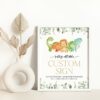 Cute Dinosaurs Custom Sign, Birthday Sign, First Birthday, Boy Birthday, Printable File, Edit Yourself, SH25