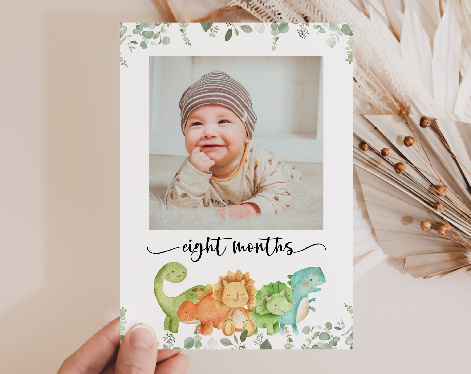 Cute Dinosaurs First Year Photos, First Birthday, Boy Birthday, Printable File, Edit Yourself, SH25 Cute Dinosaurs First Year Photos, First Birthday, Boy Birthday, Printable File, Edit Yourself, SH25