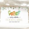 Cute Dinosaurs Food Label, First Birthday, Boy Birthday, Printable File, Edit Yourself, SH25 Cute Dinosaurs Food Label, First Birthday, Boy Birthday, Printable File, Edit Yourself, SH25