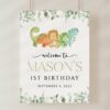Cute Dinosaurs Welcome Sign, Birthday Sign, First Birthday, Boy Birthday, Printable File, Edit Yourself, SH25 Cute Dinosaurs Welcome Sign, Birthday Sign, First Birthday, Boy Birthday, Printable File, Edit Yourself, SH25