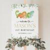 Cute Dinosaurs Welcome Sign, Birthday Sign, First Birthday, Boy Birthday, Printable File, Edit Yourself, SH25 Cute Dinosaurs Welcome Sign, Birthday Sign, First Birthday, Boy Birthday, Printable File, Edit Yourself, SH25