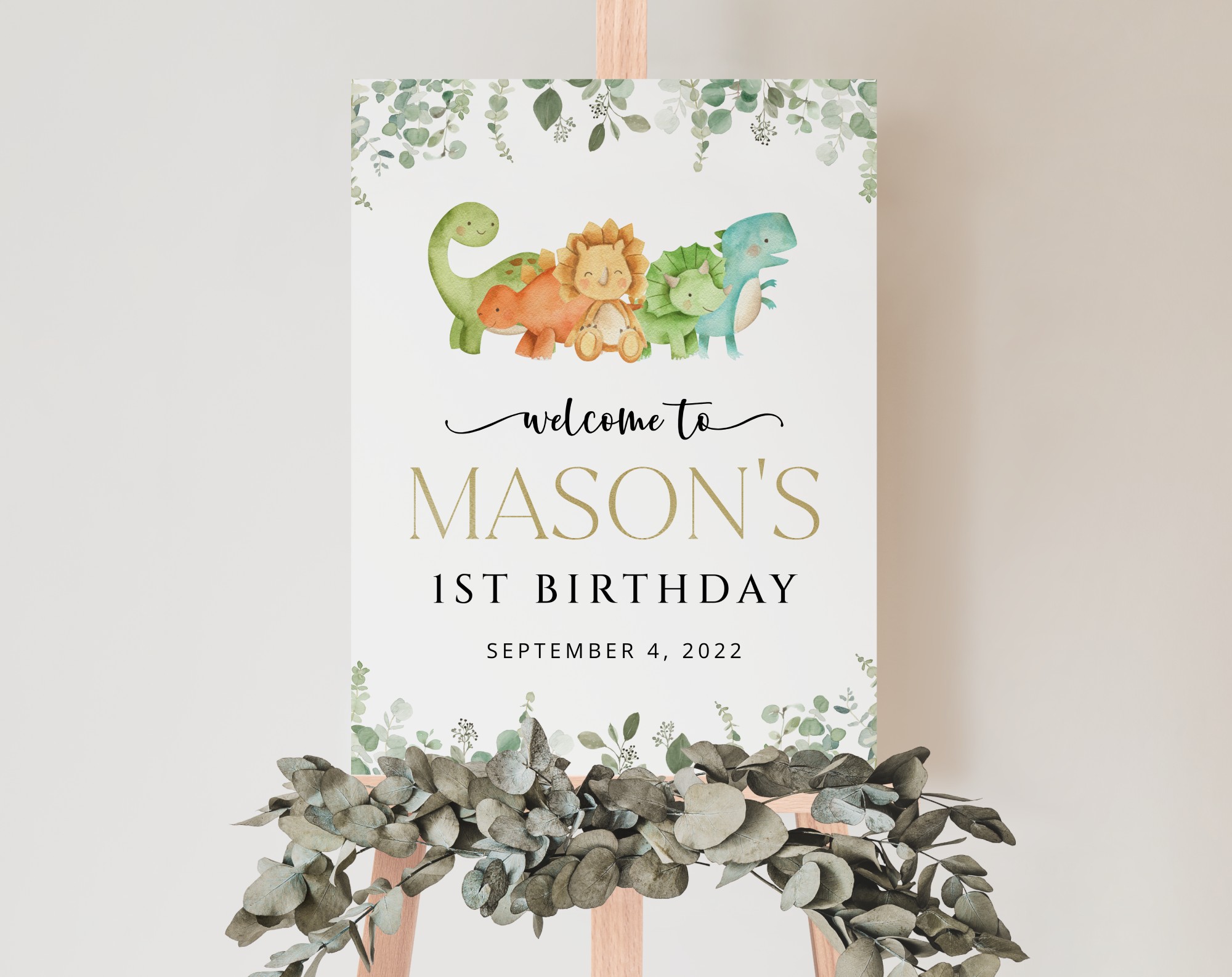 Cute Dinosaurs Welcome Sign, Birthday Sign, First Birthday, Boy Birthday, Printable File, Edit Yourself, SH25 Cute Dinosaurs Welcome Sign, Birthday Sign, First Birthday, Boy Birthday, Printable File, Edit Yourself, SH25