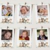 Forest Animals First Year Photos, First Birthday, Printable File, Edit Yourself, SH28