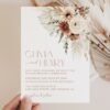 Boho Flowers Wedding Invitation Suite, Wedding Stationery, Printable File, Edit Yourself, SH32 Boho Flowers Wedding Invitation Suite, Wedding Stationery, Printable File, Edit Yourself, SH32