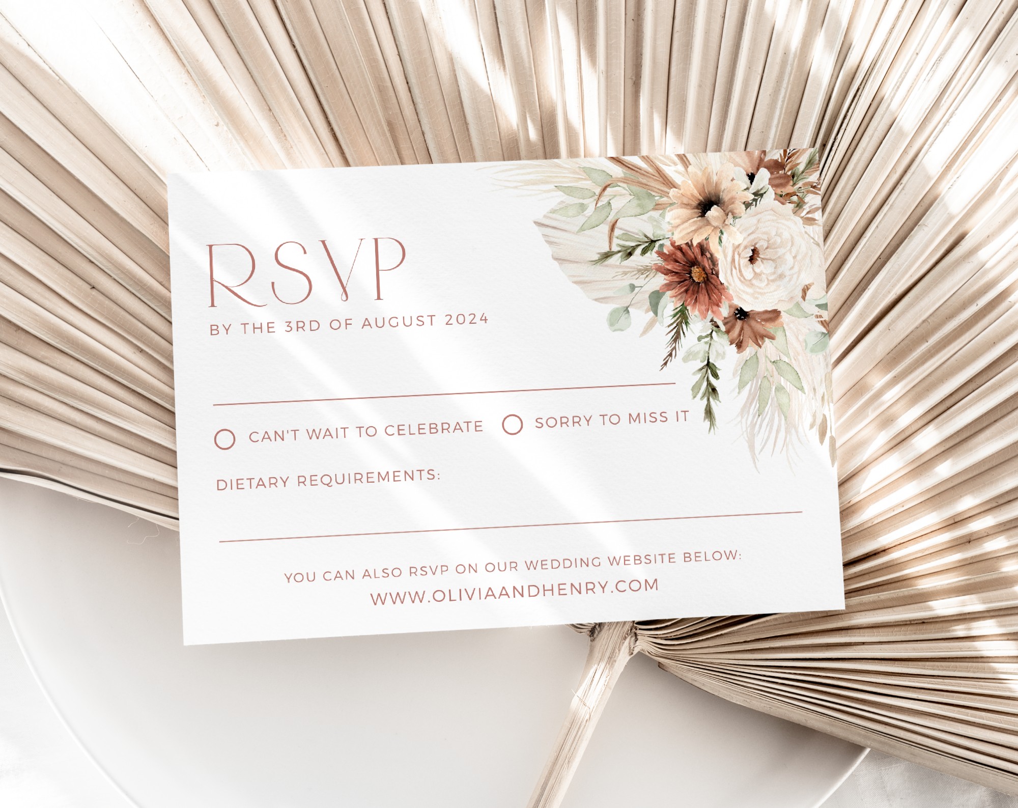 Boho Flowers Wedding Invitation Suite, Wedding Stationery, Printable File, Edit Yourself, SH32 Boho Flowers Wedding Invitation Suite, Wedding Stationery, Printable File, Edit Yourself, SH32