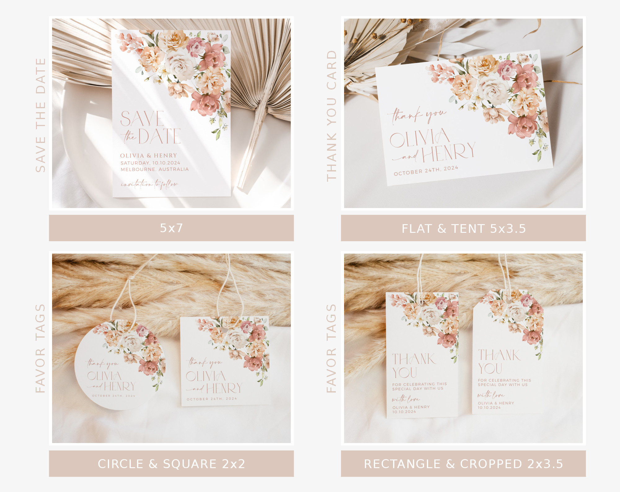 Dusty Rose Flowers Wedding Bundle, Printable File, Edit Yourself, SH37 Dusty Rose Flowers Wedding Bundle, Printable File, Edit Yourself, SH37