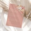 Dusty Rose Flowers Wedding Invitation Suite, Wedding Stationery, Printable File, Edit Yourself, SH37 Dusty Rose Flowers Wedding Invitation Suite, Wedding Stationery, Printable File, Edit Yourself, SH37