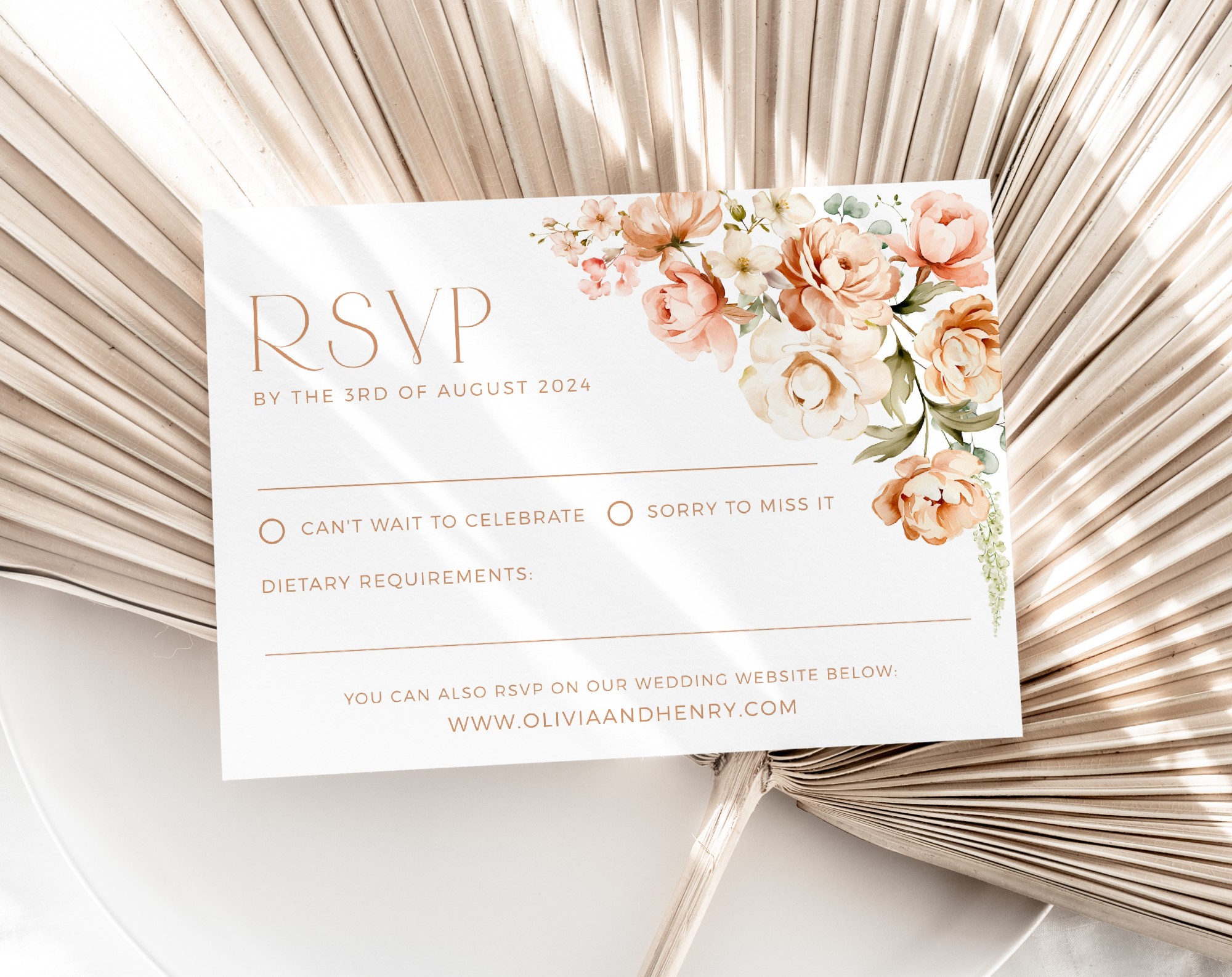 Peach and Cream Flowers Wedding Invitation Suite, Wedding Stationery, Printable File, Edit Yourself, SH42 Peach and Cream Flowers Wedding Invitation Suite, Wedding Stationery, Printable File, Edit Yourself, SH42