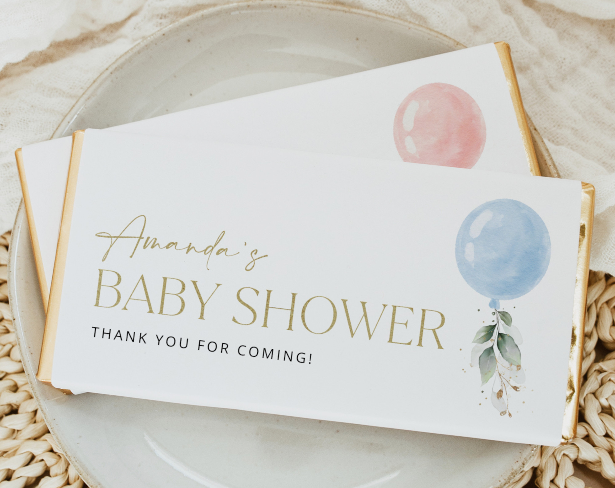 Baby Shower - Chocolate Bar Wrappers Baby Shower - Chocolate Bar Wrappers