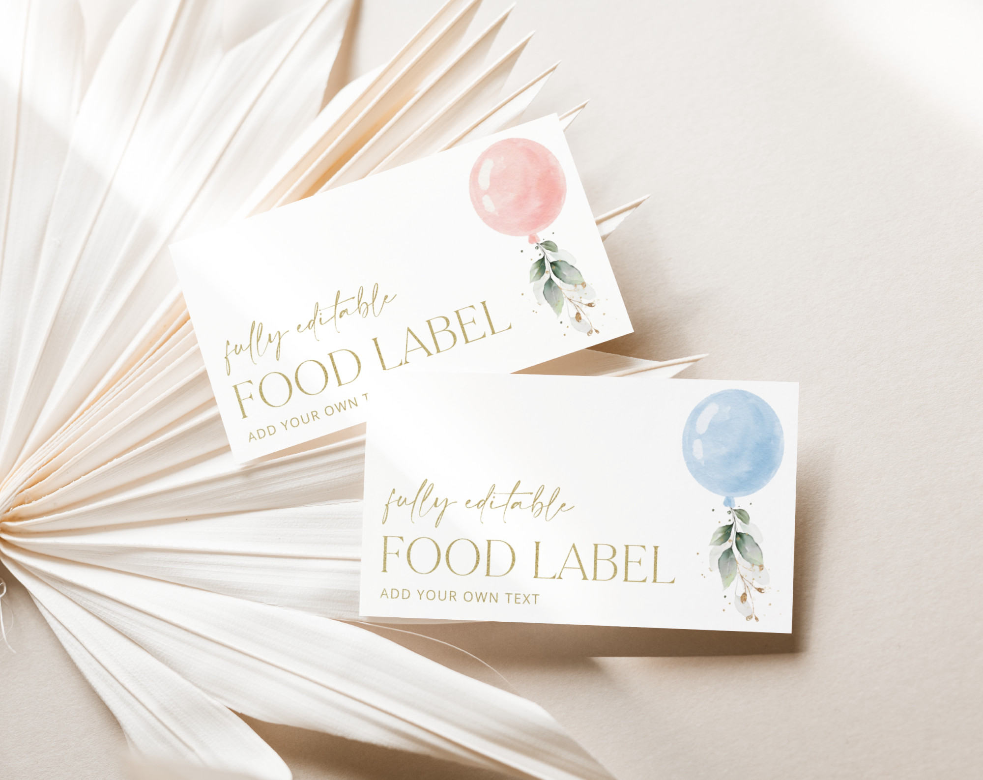 Baby Shower - Food Labels Baby Shower - Food Labels