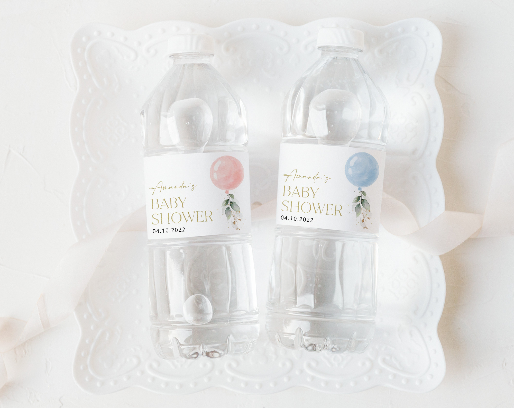 Baby Shower - Water Bottle Labels Baby Shower - Water Bottle Labels