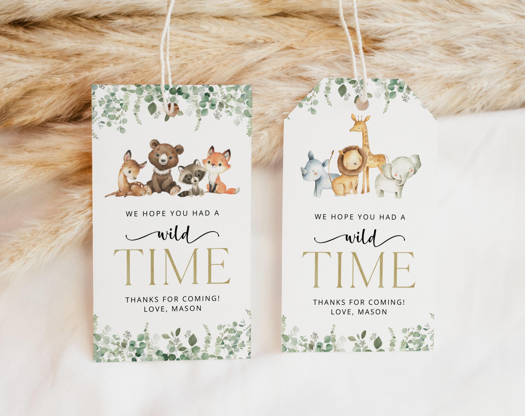 Birthday - Favor Tags