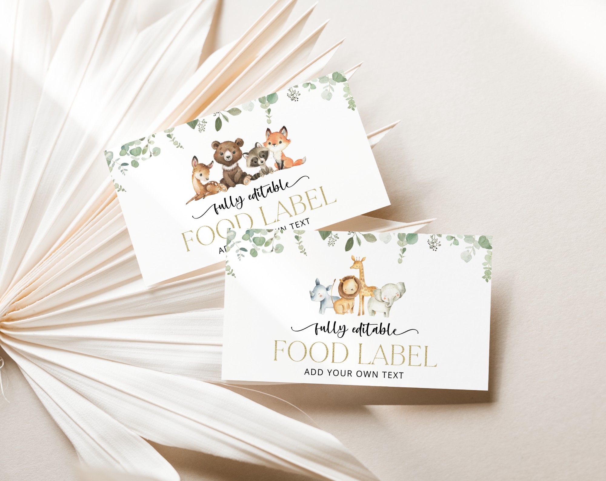 Birthday - Food Labels