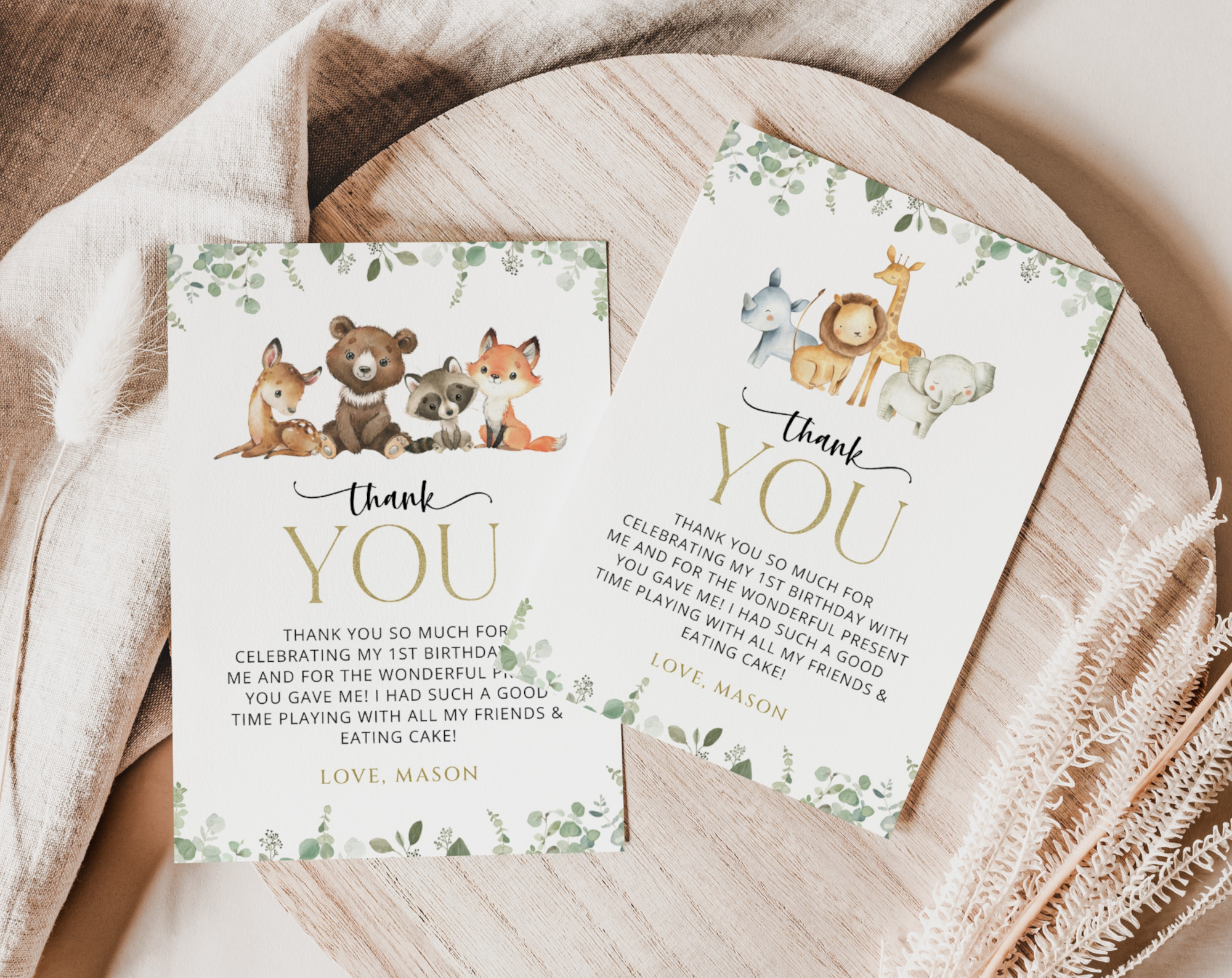 Birthday - Thank You Cards