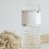 Pink Flowers Water Bottle Labels, Bridal Shower Decoration, Printable File, Edit Yourself, SH43