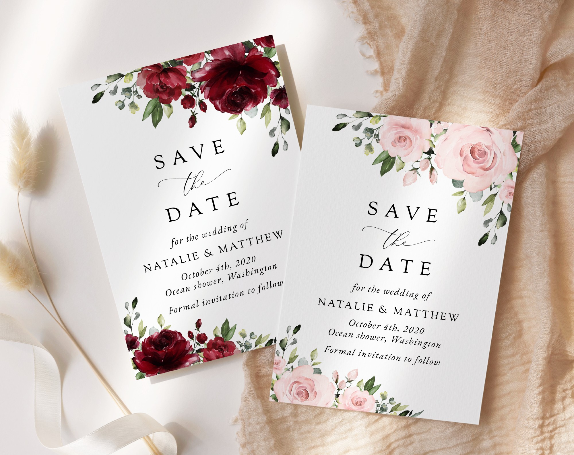 Wedding - Save the Date Cards