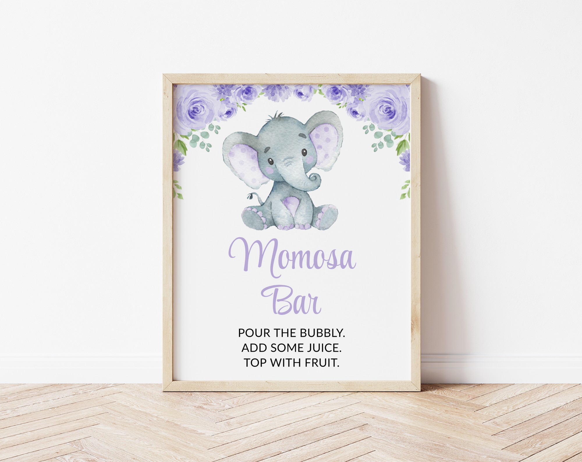 Cute Elephant Momosa Bar Sign, Baby Shower Sign, Girl Baby Shower, Printable File, Edit Yourself, SH18 Cute Elephant Momosa Bar Sign, Baby Shower Sign, Girl Baby Shower, Printable File, Edit Yourself, SH18