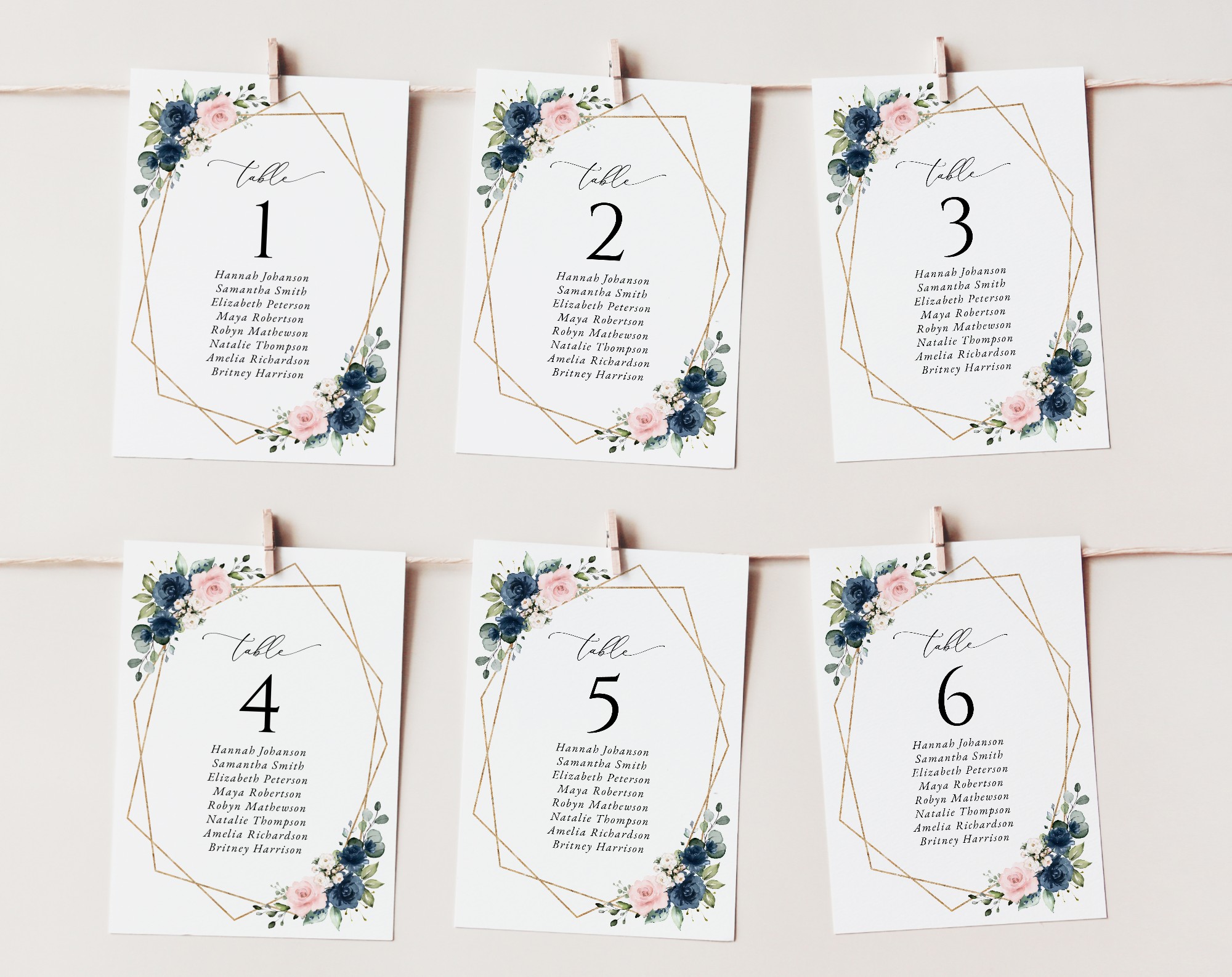Navy and Pink Flowers Seating Cards, Wedding Stationery, Printable File, Edit Yourself, SH35 Navy and Pink Flowers Seating Cards, Wedding Stationery, Printable File, Edit Yourself, SH35