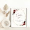 Burgundy and Pink Flowers Custom Sign, Wedding Sign, Printable File, Edit Yourself, SH36 Burgundy and Pink Flowers Custom Sign, Wedding Sign, Printable File, Edit Yourself, SH36