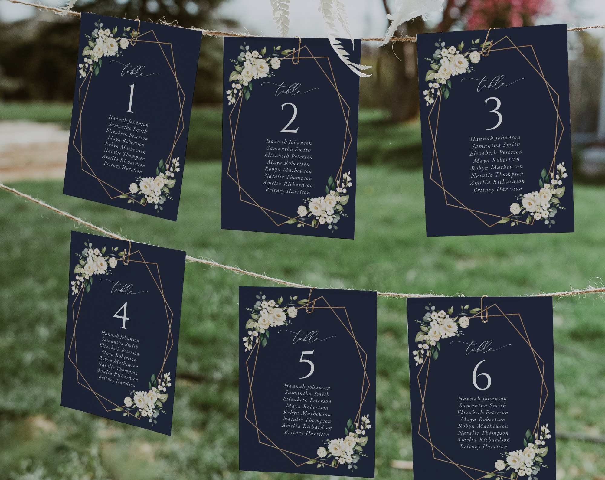 Navy and White Flowers Seating Cards, Wedding Stationery, Printable File, Edit Yourself, SH41 Navy and White Flowers Seating Cards, Wedding Stationery, Printable File, Edit Yourself, SH41