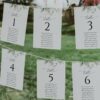 Greenery and Gold Seating Cards, Wedding Stationery, Printable File, Edit Yourself, SH46 Greenery and Gold Seating Cards, Wedding Stationery, Printable File, Edit Yourself, SH46