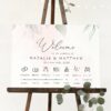 Blush Pink Flowers Order of Events Sign, Welcome Sign, Printable File, Edit Yourself, SH47 Blush Pink Flowers Order of Events Sign, Welcome Sign, Printable File, Edit Yourself, SH47