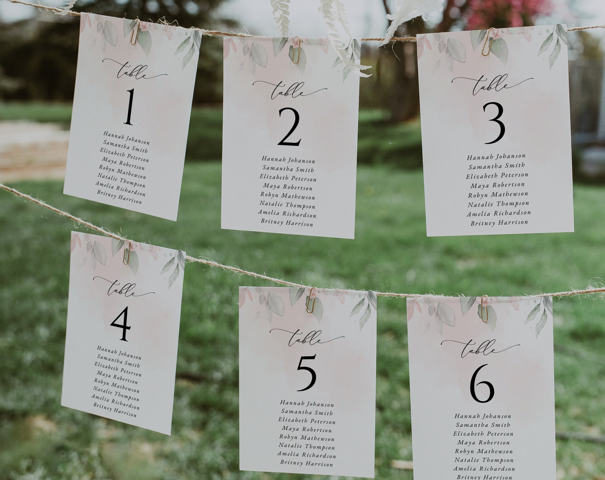 Blush Pink Flowers Seating Cards, Wedding Stationery, Printable File, Edit Yourself, SH47 Blush Pink Flowers Seating Cards, Wedding Stationery, Printable File, Edit Yourself, SH47