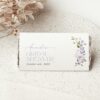 Purple Flowers Chocolate Bar Wrapper, Candy Bar Wrapper, Bridal Shower, Printable File, Edit Yourself, SH50 Purple Flowers Chocolate Bar Wrapper, Candy Bar Wrapper, Bridal Shower, Printable File, Edit Yourself, SH50