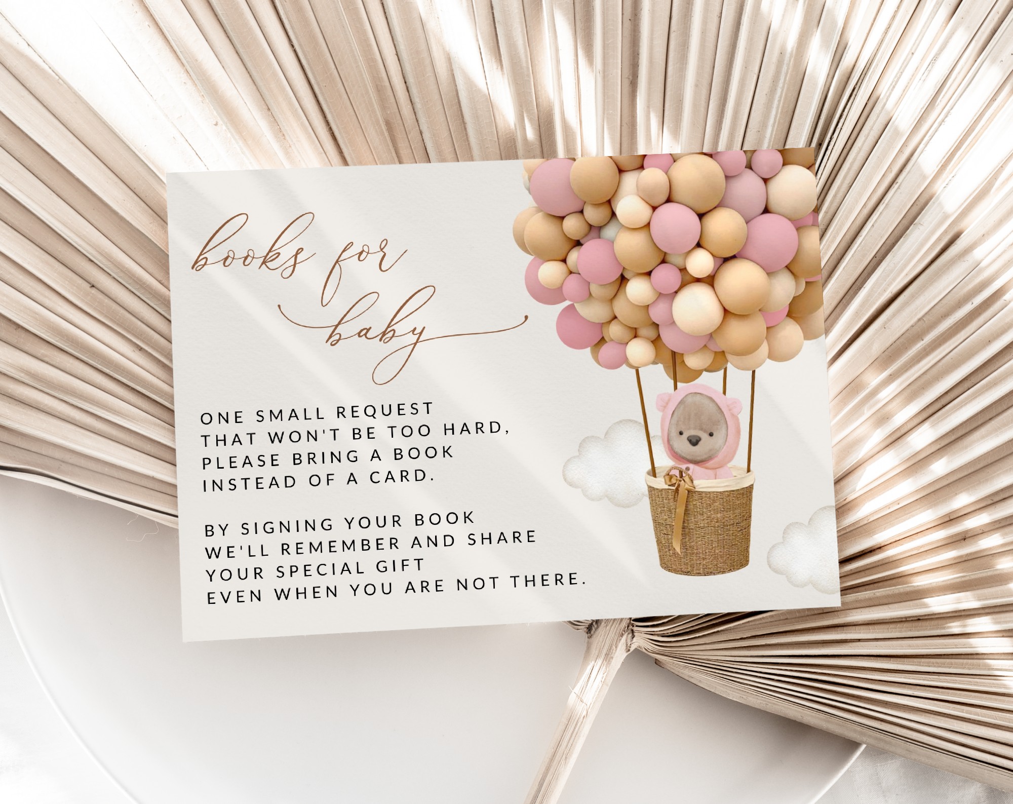 Bear and Pink Balloons Baby Shower Invitation Suite, Girl Baby Shower, Printable File, Edit Yourself, SH51 Bear and Pink Balloons Baby Shower Invitation Suite, Girl Baby Shower, Printable File, Edit Yourself, SH51