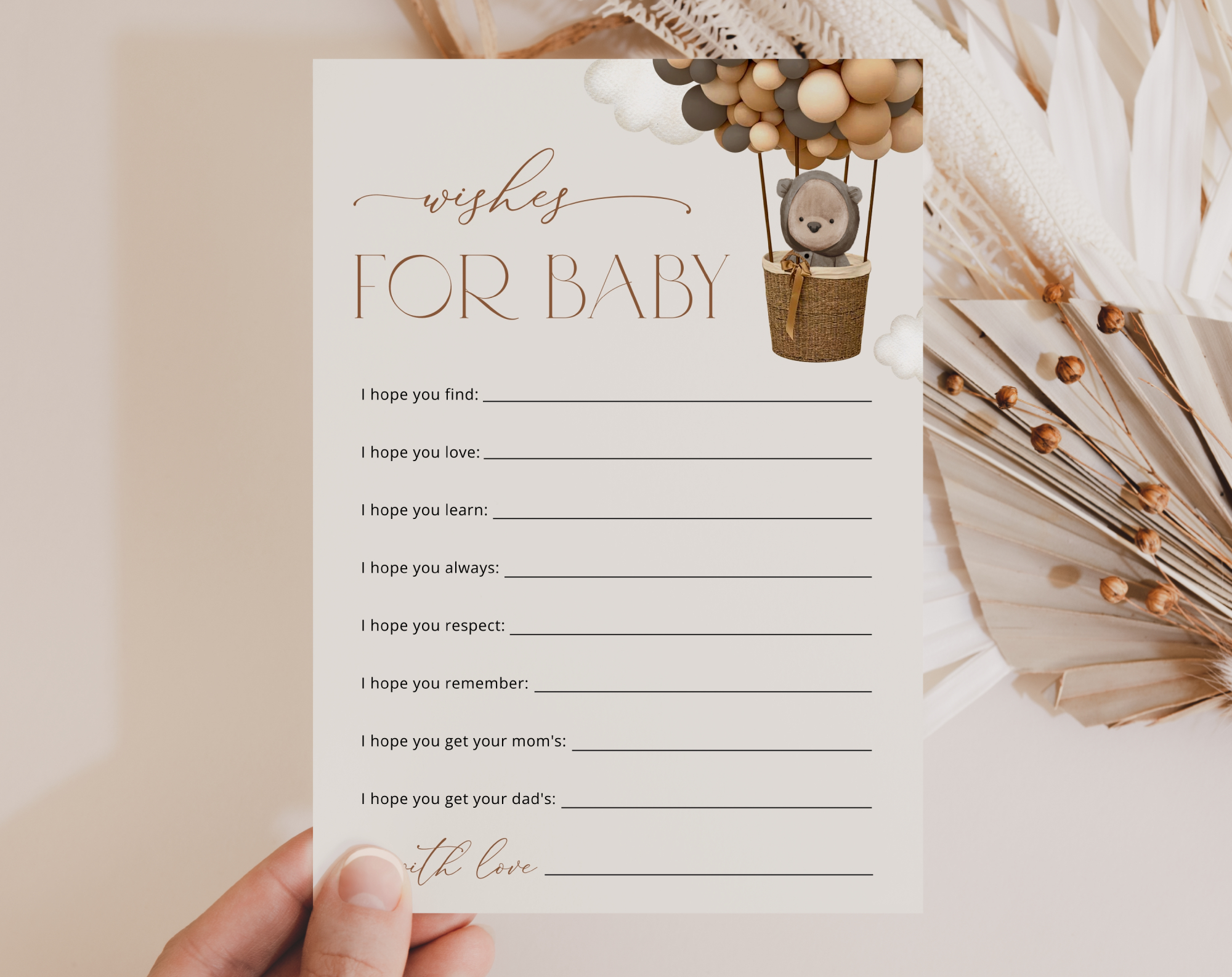 Bear and Brown Balloons Baby Shower Games, Set of 3 Games, Advice Predictions Wishes, Gender Neutral Baby Shower, Printable File, Edit Yourself, SH53 Bear and Brown Balloons Baby Shower Games, Set of 3 Games, Advice Predictions Wishes, Gender Neutral Baby Shower, Printable File, Edit Yourself, SH53