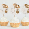 Bear and Beige Balloons Cupcake Toppers, Baby Shower Decoration, Gender Neutral Baby Shower, Printable File, Edit Yourself, SH54 Bear and Beige Balloons Cupcake Toppers, Baby Shower Decoration, Gender Neutral Baby Shower, Printable File, Edit Yourself, SH54