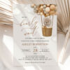 Bear and Beige Balloons Baby Shower Invitation, Gender Neutral Baby Shower, Printable File, Edit Yourself, SH54 Bear and Beige Balloons Baby Shower Invitation, Gender Neutral Baby Shower, Printable File, Edit Yourself, SH54