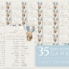 Bear in Blue Balloon Baby Shower Games Bundle, Set of 35 Games, Boy Baby Shower, Printable File, Edit Yourself, SH55 Bear in Blue Balloon Baby Shower Games Bundle, Set of 35 Games, Boy Baby Shower, Printable File, Edit Yourself, SH55