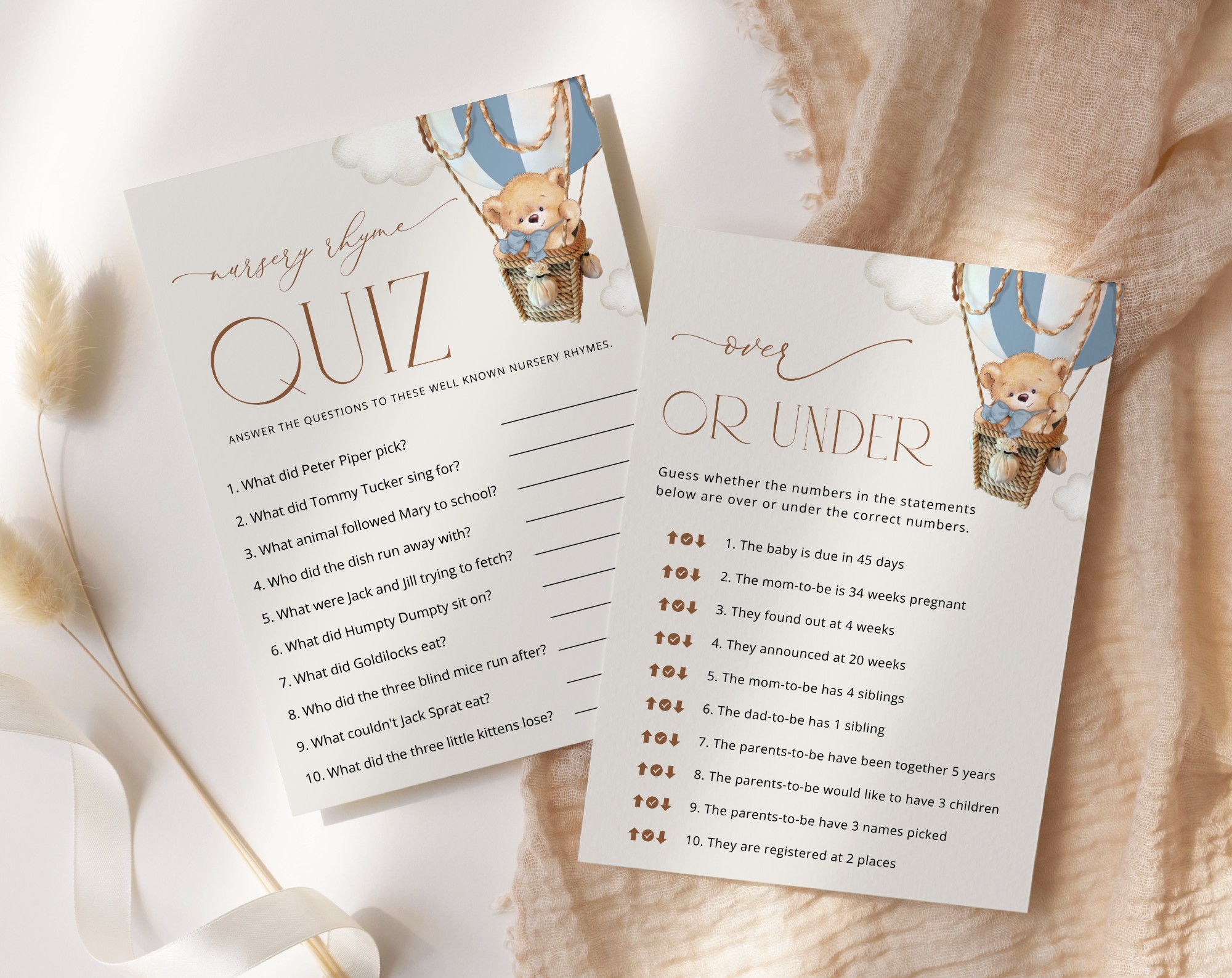 Bear in Blue Balloon Baby Shower Games Bundle, Set of 35 Games, Boy Baby Shower, Printable File, Edit Yourself, SH55 Bear in Blue Balloon Baby Shower Games Bundle, Set of 35 Games, Boy Baby Shower, Printable File, Edit Yourself, SH55