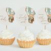 Bear in Green Balloon Cupcake Toppers, Baby Shower Decoration, Gender Neutral Baby Shower, Printable File, Edit Yourself, SH57 Bear in Green Balloon Cupcake Toppers, Baby Shower Decoration, Gender Neutral Baby Shower, Printable File, Edit Yourself, SH57