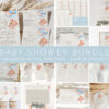 Baby Bear with Blue Balloons Baby Shower Bundle, Boy Baby Shower, Printable File, Edit Yourself, SH59 Baby Bear with Blue Balloons Baby Shower Bundle, Boy Baby Shower, Printable File, Edit Yourself, SH59