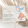 Baby Bear with Blue Balloons Baby Shower Invitation Suite, Boy Baby Shower, Printable File, Edit Yourself, SH59 Baby Bear with Blue Balloons Baby Shower Invitation Suite, Boy Baby Shower, Printable File, Edit Yourself, SH59