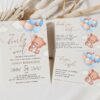 Baby Bear with Blue Balloons Baby Shower Invitation Suite, Boy Baby Shower, Printable File, Edit Yourself, SH59 Baby Bear with Blue Balloons Baby Shower Invitation Suite, Boy Baby Shower, Printable File, Edit Yourself, SH59