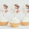 Baby Bear with Brown Balloons Cupcake Toppers, Baby Shower Decoration, Gender Neutral Baby Shower, Printable File, Edit Yourself, SH62 Baby Bear with Brown Balloons Cupcake Toppers, Baby Shower Decoration, Gender Neutral Baby Shower, Printable File, Edit Yourself, SH62