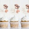 Baby Bear with Brown Balloons Cupcake Toppers, Baby Shower Decoration, Gender Neutral Baby Shower, Printable File, Edit Yourself, SH62 Baby Bear with Brown Balloons Cupcake Toppers, Baby Shower Decoration, Gender Neutral Baby Shower, Printable File, Edit Yourself, SH62