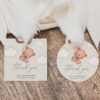Baby Bear with Brown Balloons Favor Tags, Gift Tags, Gender Neutral Baby Shower, Printable File, Edit Yourself, SH62 Baby Bear with Brown Balloons Favor Tags, Gift Tags, Gender Neutral Baby Shower, Printable File, Edit Yourself, SH62