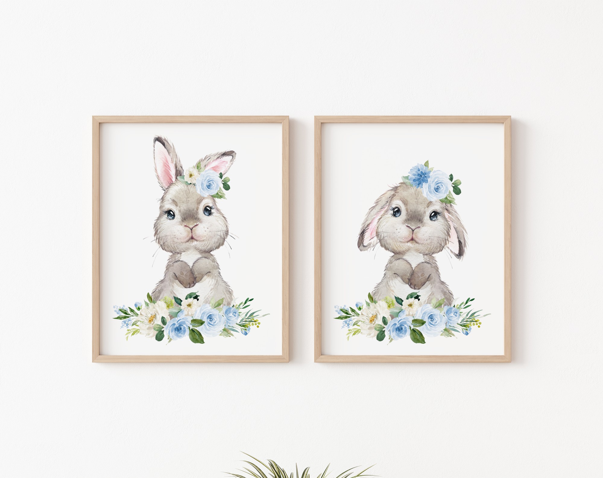 Little Bunny Blue Flowers Nursery Prints, Nursery Wall Art, Boy Nursery Decor, Printable File, SH05 Little Bunny Blue Flowers Nursery Prints, Nursery Wall Art, Boy Nursery Decor, Printable File, SH05
