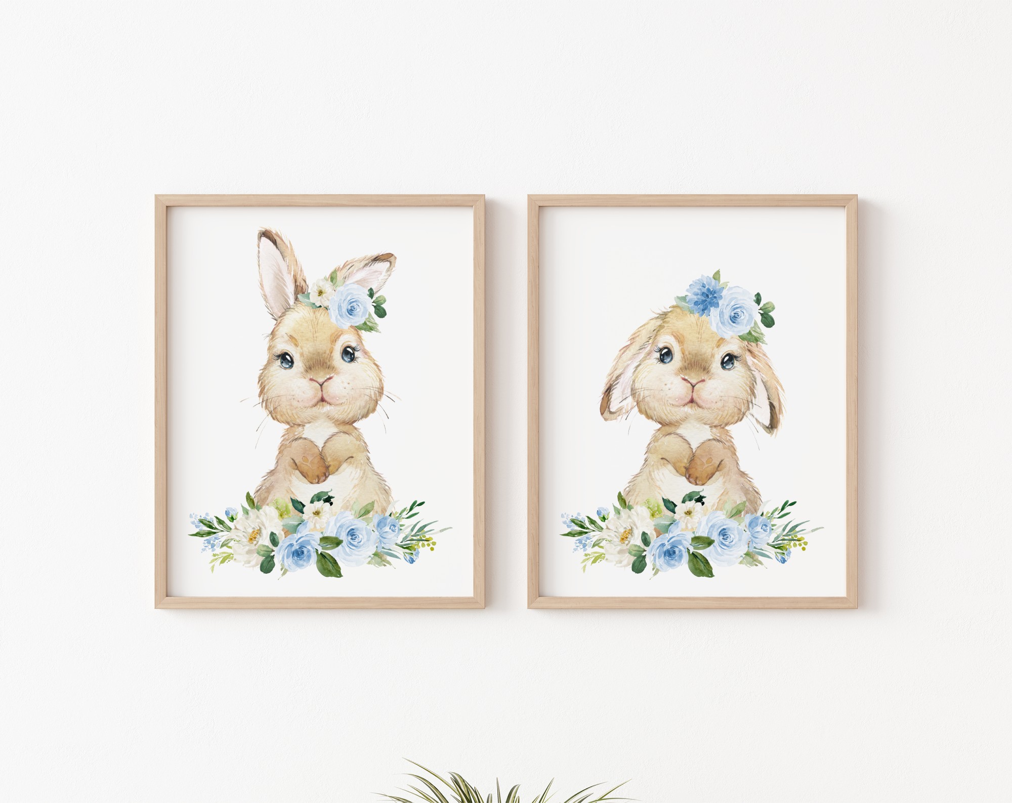 Little Bunny Blue Flowers Nursery Prints, Nursery Wall Art, Boy Nursery Decor, Printable File, SH05 Little Bunny Blue Flowers Nursery Prints, Nursery Wall Art, Boy Nursery Decor, Printable File, SH05