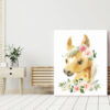 Pink Flowers Farm Animals Nursery Prints, Nursery Wall Art, Girl Nursery Decor, Printable File, SH06 Pink Flowers Farm Animals Nursery Prints, Nursery Wall Art, Girl Nursery Decor, Printable File, SH06