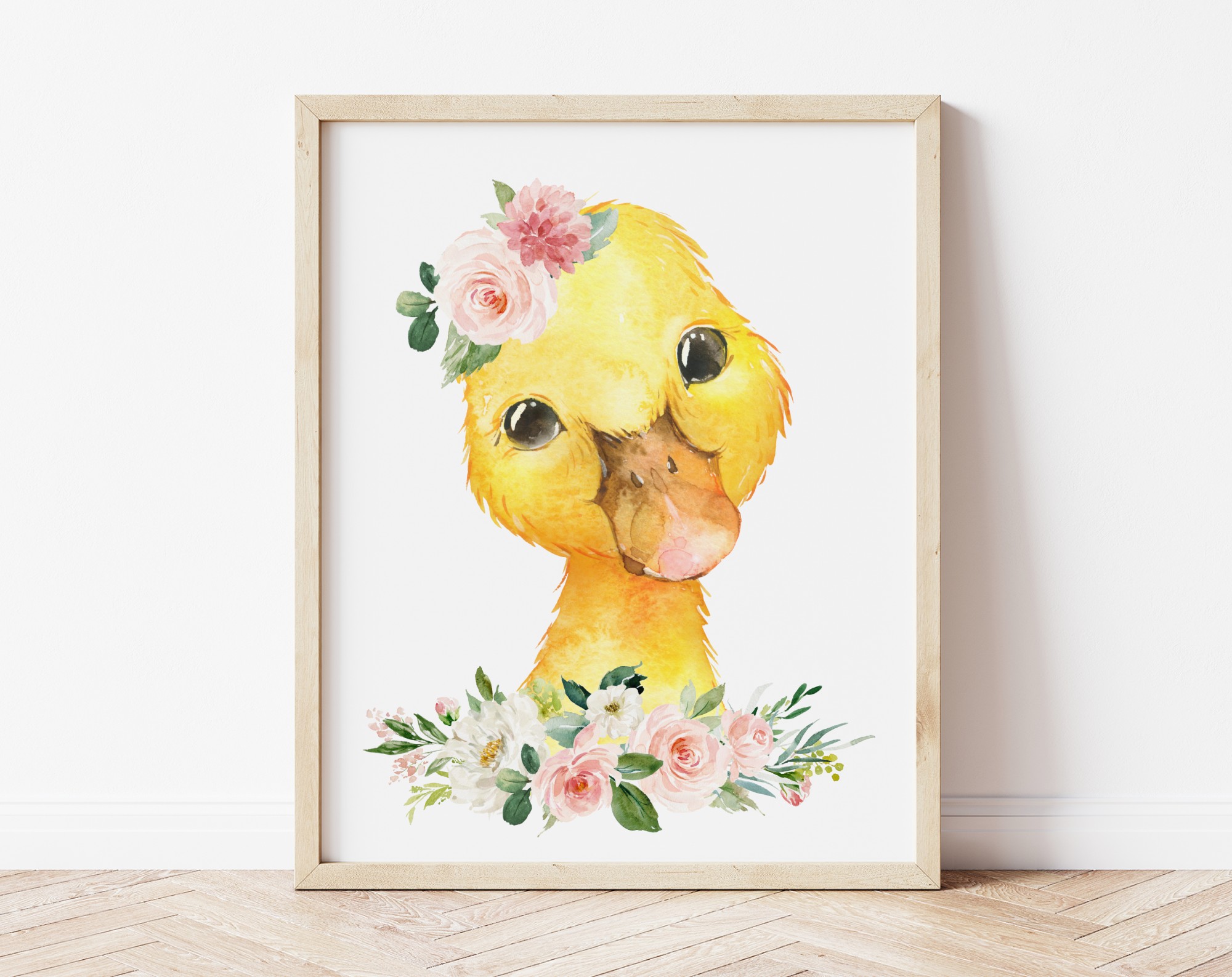 Pink Flowers Farm Animals Nursery Prints, Nursery Wall Art, Girl Nursery Decor, Printable File, SH06 Pink Flowers Farm Animals Nursery Prints, Nursery Wall Art, Girl Nursery Decor, Printable File, SH06