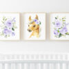 Purple Flowers Horse Nursery Prints, Farm Animals, Nursery Wall Art, Gender Neutral Nursery, Printable File, SH06 Purple Flowers Horse Nursery Prints, Farm Animals, Nursery Wall Art, Gender Neutral Nursery, Printable File, SH06