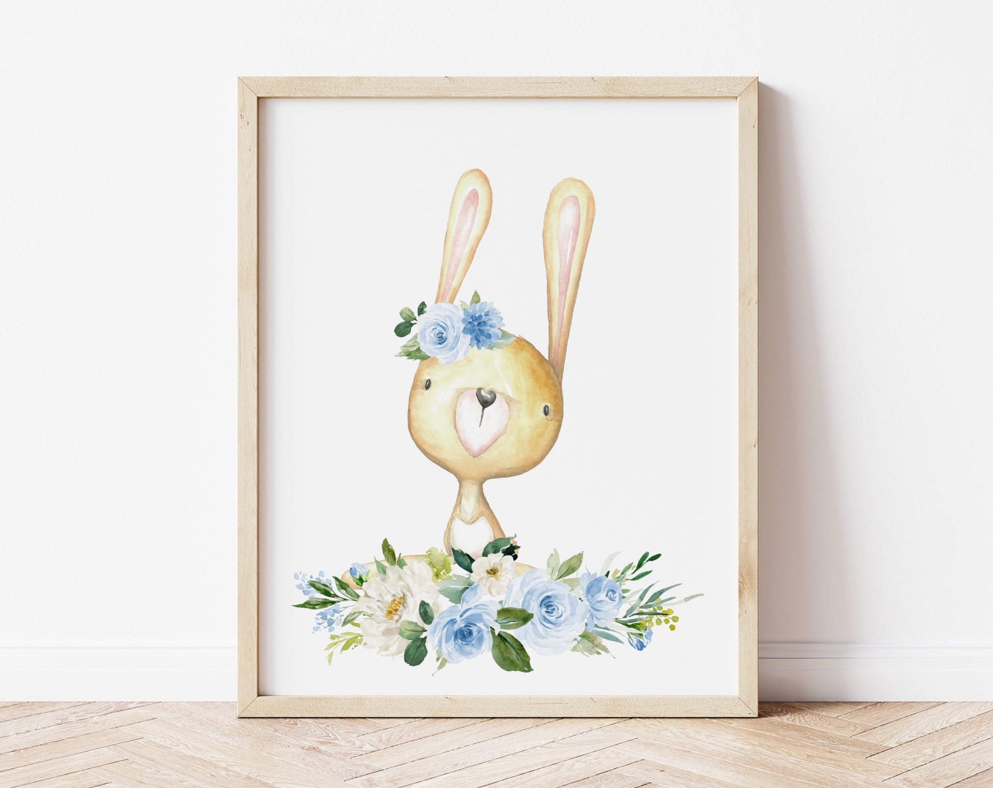 Blue Flowers Baby Woodland Animals Nursery Prints, Nursery Wall Art, Boy Nursery Decor, Printable File, SH09 Blue Flowers Baby Woodland Animals Nursery Prints, Nursery Wall Art, Boy Nursery Decor, Printable File, SH09